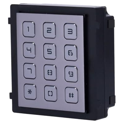 Hikvision Digital Technology DS-KD-KP Accessoire interphone Clavier Accessoires interphones (clavier, noir, gris, , IK07, -40-60 °C, 98,5 mm) - Publicité Hikvision Digital Technology DS-KD-KP Accessoire interphone Clavier Accessoires interphones (clavier, noir, gris, , IK07, -40-60 °C, 98,5 mm) - Publicité