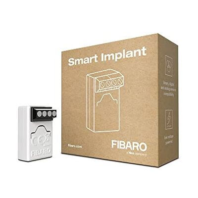FIBARO Smart implant/Détecteur Universel Z- Wave +, Gris - Publicité FIBARO Smart implant/Détecteur Universel Z- Wave +, Gris - Publicité
