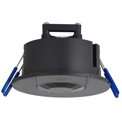 SEBSON Détecteur de Mouvement Intérieur Encastré Capteur de Mouvement 8m/360°, Montage au Plafond Ø63-68mm, Capteur Infrarouge Programmable 3 Fils - Publicité SEBSON Détecteur de Mouvement Intérieur Encastré Capteur de Mouvement 8m/360°, Montage au Plafond Ø63-68mm, Capteur Infrarouge Programmable 3 Fils - Publicité