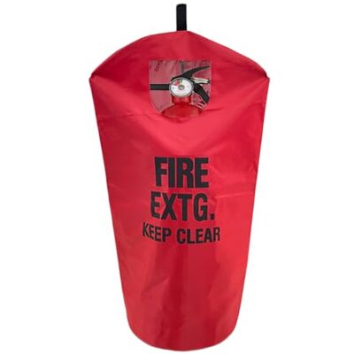 SHINETEC Housse d'extincteur très résistante contre les éraflures et les rayures, 45,7 x 88,9 cm (l x L), 1 pièce (20 à 30 LB) - Publicité SHINETEC Housse d'extincteur très résistante contre les éraflures et les rayures, 45,7 x 88,9 cm (l x L), 1 pièce (20 à 30 LB) - Publicité