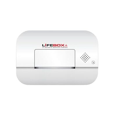Détecteur de monoxyde de carbone Lifebox - NF Certifié - Publicité Détecteur de monoxyde de carbone Lifebox - NF Certifié - Publicité