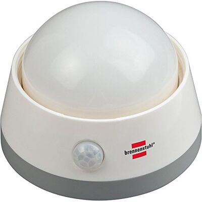 Brennenstuhl 1173290 NLB 02 BS Lot de 4 veilleuses à LED avec détecteur de mouvement infrarouge et interrupteur poussoir 6 LED 60 lm 3 piles AA incluses - Publicité Brennenstuhl 1173290 NLB 02 BS Lot de 4 veilleuses à LED avec détecteur de mouvement infrarouge et interrupteur poussoir 6 LED 60 lm 3 piles AA incluses - Publicité