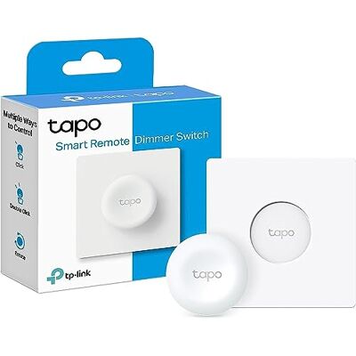 Tapo Interrupteur gradateur connecté S200D, Actions intelligentes, télécommande, Alarme en Un clic, Batterie Longue durée, Compatible avec Alexa et Google Home, Hub requis - Publicité Tapo Interrupteur gradateur connecté S200D, Actions intelligentes, télécommande, Alarme en Un clic, Batterie Longue durée, Compatible avec Alexa et Google Home, Hub requis - Publicité