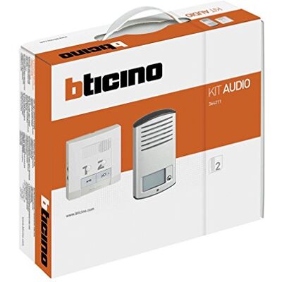 Bticino 364211 Kit Portier Résidentiel Audio Mains Libres BUS, 2 Fils CK2 Pose Saillie - Publicité Bticino 364211 Kit Portier Résidentiel Audio Mains Libres BUS, 2 Fils CK2 Pose Saillie - Publicité