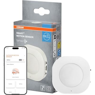 Osram Smart+ Capteur de Mouvement avec Technologie WiFi, Non gradable, IP20, Blanc, Plastique - Publicité Osram Smart+ Capteur de Mouvement avec Technologie WiFi, Non gradable, IP20, Blanc, Plastique - Publicité