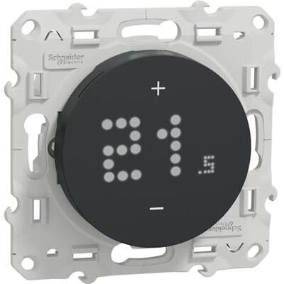 Schneider Electric - S540619 - ZigBee 2A - Anthracite - Thermostat - Publicité Schneider Electric - S540619 - ZigBee 2A - Anthracite - Thermostat - Publicité