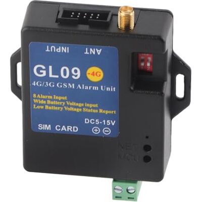 Sonew Système D'alarme GSM GL09 4G / 3G / GSM 8CH Module D'alerte du Système de Sécurité D'alarme Entrée 8 Canaux Faible Consommation pour la Sécurité de L'entrepôt à Domicile (EU) - Publicité Sonew Système D'alarme GSM GL09 4G / 3G / GSM 8CH Module D'alerte du Système de Sécurité D'alarme Entrée 8 Canaux Faible Consommation pour la Sécurité de L'entrepôt à Domicile (EU) - Publicité