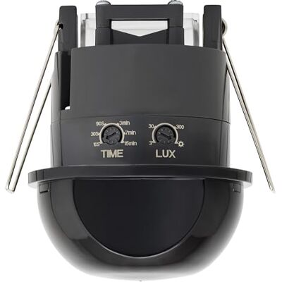SEBSON Détecteur de Mouvement Intérieur Encastré Portée de Détection 30m/360°, Montage au Plafond, Capteur Infrarouge Programmable, 3 Fils, IP20 - Publicité SEBSON Détecteur de Mouvement Intérieur Encastré Portée de Détection 30m/360°, Montage au Plafond, Capteur Infrarouge Programmable, 3 Fils, IP20 - Publicité