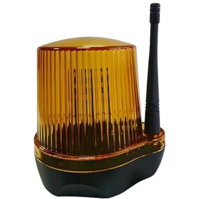 NIZEAMI Lampe D'Alarme Clignotante LED 24V AC DC 230VAC pour Ouvre-Porte Battant/Barrière. Publicité NIZEAMI Lampe D'Alarme Clignotante LED 24V AC DC 230VAC pour Ouvre-Porte Battant/Barrière. Publicité