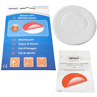 NEMAXX - NX1 - Quickfix Pad - Support de détecteur de fumée - Publicité NEMAXX - NX1 - Quickfix Pad - Support de détecteur de fumée - Publicité