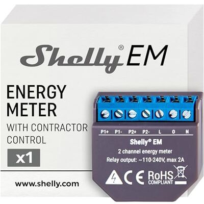 Shelly ATEM compteur Secteur, Black - Publicité Shelly ATEM compteur Secteur, Black - Publicité