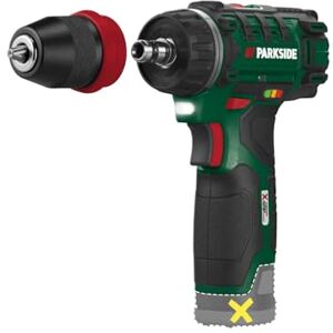 Parkside Perceuse sans fil PBSA 12 C2 X12V TEAM (avec batterie et chargeur, dans une mallette) - Publicité Parkside Perceuse sans fil PBSA 12 C2 X12V TEAM (avec batterie et chargeur, dans une mallette) - Publicité