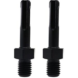 SHDIATOOL Lot de 2 adaptateurs M14 filetage mâle vers SDS Plus convertisseur de connexion de forets de carottage montés sur marteau perforateur ou perceuse électrique - Publicité SHDIATOOL Lot de 2 adaptateurs M14 filetage mâle vers SDS Plus convertisseur de connexion de forets de carottage montés sur marteau perforateur ou perceuse électrique - Publicité