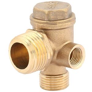 Marhynchus Clapet anti-retour 3 ports en laiton compresseur d'air outil de connecteur de Tube de clapet anti-retour fileté mâle, clapet anti-retour de compresseur d'air 10 * 16 * 20mm - Publicité Marhynchus Clapet anti-retour 3 ports en laiton compresseur d'air outil de connecteur de Tube de clapet anti-retour fileté mâle, clapet anti-retour de compresseur d'air 10 * 16 * 20mm - Publicité