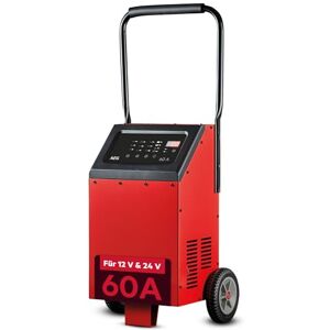 AEG 10091 Chargeur de Batterie à microprocesseur LT 60, 12/24 V, 9 Niveaux, 60 A, température contrôlée, Aide au démarrage, Alimentation électrique, Noir/Rouge - Publicité AEG 10091 Chargeur de Batterie à microprocesseur LT 60, 12/24 V, 9 Niveaux, 60 A, température contrôlée, Aide au démarrage, Alimentation électrique, Noir/Rouge - Publicité