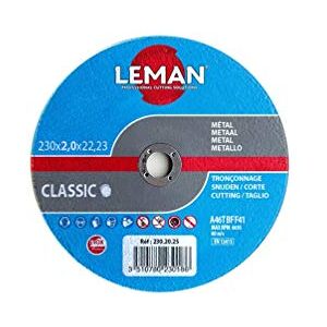 Leman 125.10.25 Disque tronçonnage pour inox MP 125 x 1,0 x 22,23 mm - Publicité