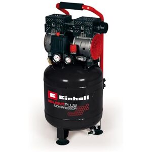 Einhell Compresseur à air silencieux TE-AC 270/50 Silent Plus (750W, Cuve de 24 L, Pression 8bar, Débit d'aspiration 135l/min, Moteur sans huile, Réducteur de pression) - Publicité Einhell Compresseur à air silencieux TE-AC 270/50 Silent Plus (750W, Cuve de 24 L, Pression 8bar, Débit d'aspiration 135l/min, Moteur sans huile, Réducteur de pression) - Publicité