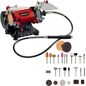 Einhell Touret à meuler TC-XG 75 Kit (kit pour travaux de polissage/meulage, bâti métallique compact) - Publicité Einhell Touret à meuler TC-XG 75 Kit (kit pour travaux de polissage/meulage, bâti métallique compact) - Publicité