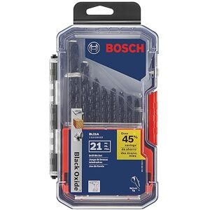 Bosch BL21A Ensemble de 21 mèches en acier noir - Mèches - Publicité Bosch BL21A Ensemble de 21 mèches en acier noir - Mèches - Publicité