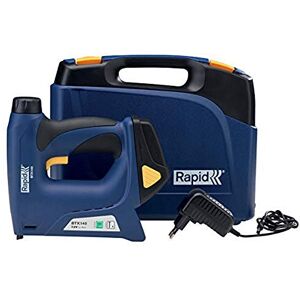 Rapid BTX140 Agrafeuse-Cloueuse Électrique Sans Fil à Batterie pour Agrafes N°140 & Pointes N°8, 1300 Tirs par Charge, pour les Travaux de Fixation, Puissance Réglable (5001387) - Publicité Rapid BTX140 Agrafeuse-Cloueuse Électrique Sans Fil à Batterie pour Agrafes N°140 & Pointes N°8, 1300 Tirs par Charge, pour les Travaux de Fixation, Puissance Réglable (5001387) - Publicité