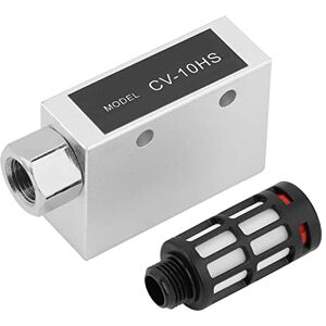 Walfront CV-10HS Générateur de vide d'air pneumatique compact en alliage d'aluminium avec silencieux - Publicité Walfront CV-10HS Générateur de vide d'air pneumatique compact en alliage d'aluminium avec silencieux - Publicité