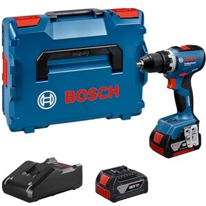 Bosch 18V System Perceuse-visseuse sans fil GSR 18V-65 (moteur sans balais, longueur de tête 166, 2 batteries GBA 18V 5.0Ah incl., chargeur GAL 18V-40, L-BOXX) - Publicité Bosch 18V System Perceuse-visseuse sans fil GSR 18V-65 (moteur sans balais, longueur de tête 166, 2 batteries GBA 18V 5.0Ah incl., chargeur GAL 18V-40, L-BOXX) - Publicité
