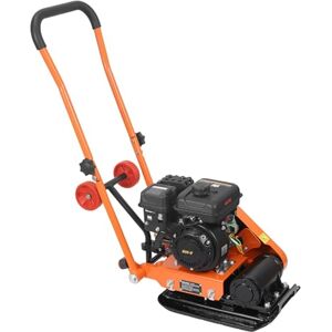 VEVOR Plaque Vibrante Thermique 8 kN Compacteur à Plaque Vibrante Essence 2 hp pour Pavages, Aménagement Paysager, Asphalte, Fondations, Compactages de Sol, 5250 VPM, Zone de Compactage 41x31,5 cm - Publicité VEVOR Plaque Vibrante Thermique 8 kN Compacteur à Plaque Vibrante Essence 2 hp pour Pavages, Aménagement Paysager, Asphalte, Fondations, Compactages de Sol, 5250 VPM, Zone de Compactage 41x31,5 cm - Publicité