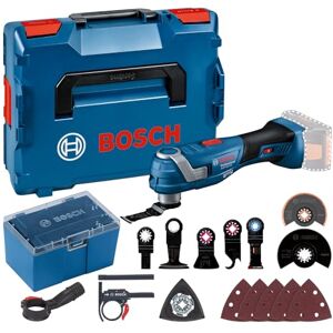 Bosch 18V System découpeur-ponceur sans-fil GOP 18V-34 (moteur sans charbon, Vibration Control, avec plusieurs lames, 1 plateau support, 5 feuilles abrasives, 5 accessoires, dans L-BOXX) - Publicité Bosch 18V System découpeur-ponceur sans-fil GOP 18V-34 (moteur sans charbon, Vibration Control, avec plusieurs lames, 1 plateau support, 5 feuilles abrasives, 5 accessoires, dans L-BOXX) - Publicité