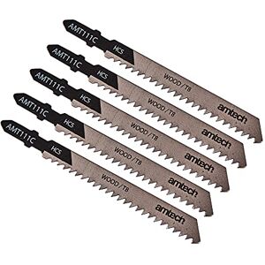 Ensemble de lames de scie oscillante Amtech M1600 - Bois - 5 pièces - Publicité Ensemble de lames de scie oscillante Amtech M1600 - Bois - 5 pièces - Publicité