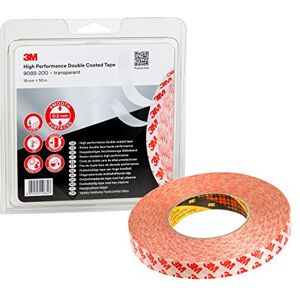 3M Ruban double face 9088-200 il convient parfaitement aux applications nécessitant une adhérence et une transparence élevées 19mm x 50m, Transparent (1 Rouleau) - Publicité 3M Ruban double face 9088-200 il convient parfaitement aux applications nécessitant une adhérence et une transparence élevées 19mm x 50m, Transparent (1 Rouleau) - Publicité