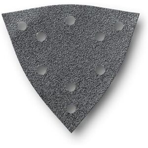 Fein 63717295020 Accessoires oscillants SL; Feuille abrasive perforée triangulaire 130mm Grain 120 Pack de 16, Accessoire, Oscillation - Publicité Fein 63717295020 Accessoires oscillants SL; Feuille abrasive perforée triangulaire 130mm Grain 120 Pack de 16, Accessoire, Oscillation - Publicité