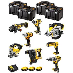 JG todotaladros DeWALT Kit DWK800T (DCD796 + DCH273 + DCG405 + DCF887 + DCF894 + DCS331 + DCS391 + DCL050 + 3 Batteries de 5,0 Ah + Chargeur + 4 x TSTAK VI) - Publicité