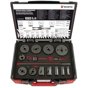 Kit de Scies à Trou Cylindriques Wurth Orsy 16 pièces - Acier inoxydable - Publicité Kit de Scies à Trou Cylindriques Wurth Orsy 16 pièces - Acier inoxydable - Publicité
