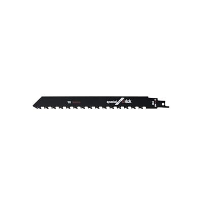 Bosch Accessories Lame de scie sabre S 1543 HM Endurance for Brick (pour Poroton, 240 x 23 x 1,5 mm, accessoires pour scie sabre) - Publicité Bosch Accessories Lame de scie sabre S 1543 HM Endurance for Brick (pour Poroton, 240 x 23 x 1,5 mm, accessoires pour scie sabre) - Publicité