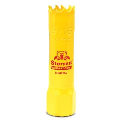 Scie à trou bimétal à coupe rapide Starrett Modèle FCH0096 - 14mm - Publicité Scie à trou bimétal à coupe rapide Starrett Modèle FCH0096 - 14mm - Publicité