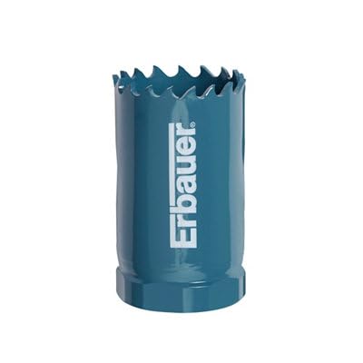 ERBAUER scie cloche bimétal sans foret pilote Ø30 mm pour aluminium, plâtre, plastique, acier doux et bois - Publicité ERBAUER scie cloche bimétal sans foret pilote Ø30 mm pour aluminium, plâtre, plastique, acier doux et bois - Publicité