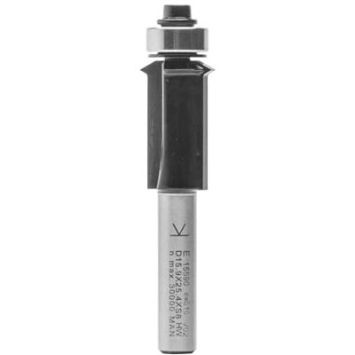 ENT 15590 Fraise à affleurer droite avec rainure en Carbure Queue (S) 8 mm, Diamètre (D) 15,9 mm, NL 25,4 mm, D2 12,7 mm, SL 32 mm, avec roulem - Publicité ENT 15590 Fraise à affleurer droite avec rainure en Carbure Queue (S) 8 mm, Diamètre (D) 15,9 mm, NL 25,4 mm, D2 12,7 mm, SL 32 mm, avec roulem - Publicité