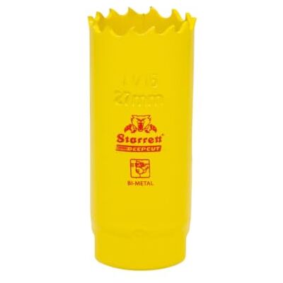 Foret Deep Cut Starrett 27mm - Outil de forage - Publicité Foret Deep Cut Starrett 27mm - Outil de forage - Publicité