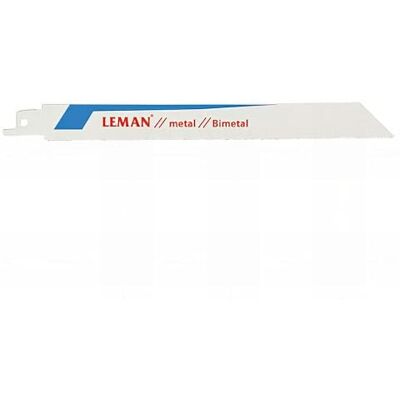 Leman - 7709.05 - Bi-Métal - 210 mm - Lame de scie - Publicité Leman - 7709.05 - Bi-Métal - 210 mm - Lame de scie - Publicité