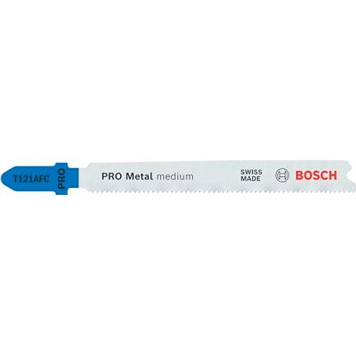 Bosch 25x Lame de scie sauteuse PRO Metal medium T121AFC (pour Tôles en acier, Tôles en acier, Longueur 92 mm, Professional Accessoire Scie sauteuse) - Publicité Bosch 25x Lame de scie sauteuse PRO Metal medium T121AFC (pour Tôles en acier, Tôles en acier, Longueur 92 mm, Professional Accessoire Scie sauteuse) - Publicité