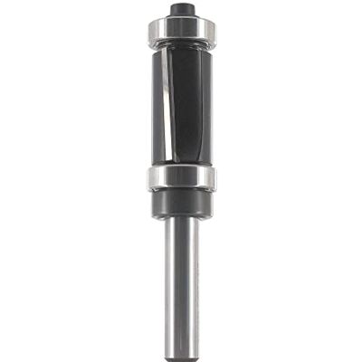 ENT 13470 Fraise à affleurer avec angle d'axe carbure, queue (S) 8 mm, diamètre (D) 16 mm, NL 25,4 mm, SL 32 mm, avec 2 roulems à billes - Publicité ENT 13470 Fraise à affleurer avec angle d'axe carbure, queue (S) 8 mm, diamètre (D) 16 mm, NL 25,4 mm, SL 32 mm, avec 2 roulems à billes - Publicité