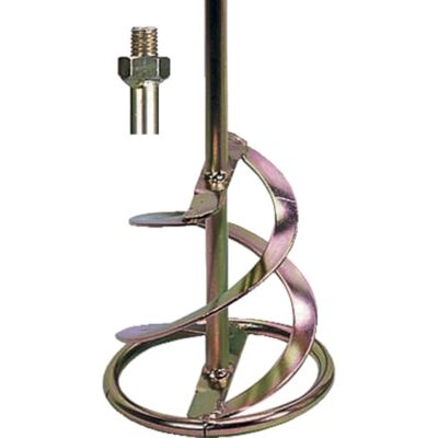 Leman Malaxeur pour plâtres et mortiers D. 120 mm L. 575 mm filetage M14 ABR121 - Publicité Leman Malaxeur pour plâtres et mortiers D. 120 mm L. 575 mm filetage M14 ABR121 - Publicité
