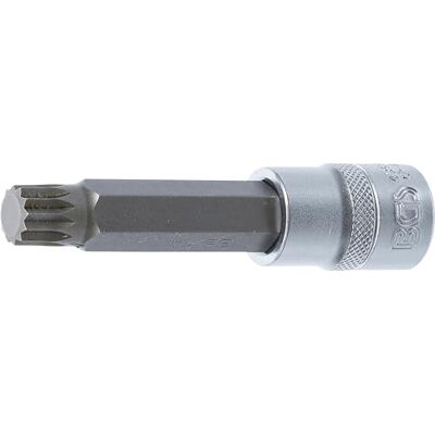 BGS 4364 Douille à embouts longueur 100 mm 12,5 mm (1/2") denture multiple intérieure (pour XZN) M14 - Publicité BGS 4364 Douille à embouts longueur 100 mm 12,5 mm (1/2") denture multiple intérieure (pour XZN) M14 - Publicité