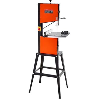 VEVOR Scie à Ruban Bois 373 W Scie à Ruban de Table Largeur Coupe 254 mm Hauteur Coupe 160 mm pour Travail Bois, avec Support, Table Fonte 335x340 mm 2 Vitesses Éclairage de Travail 360° Guide Onglet - Publicité VEVOR Scie à Ruban Bois 373 W Scie à Ruban de Table Largeur Coupe 254 mm Hauteur Coupe 160 mm pour Travail Bois, avec Support, Table Fonte 335x340 mm 2 Vitesses Éclairage de Travail 360° Guide Onglet - Publicité