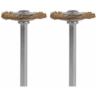 Dremel 535-02 Brass Brush, 3/4 - Publicité Dremel 535-02 Brass Brush, 3/4 - Publicité