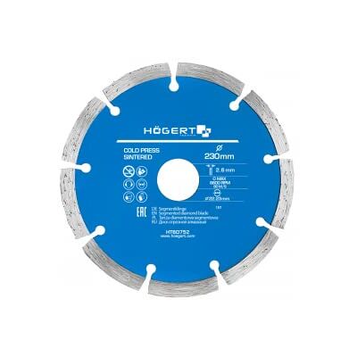 Hogert Technik HT6D752 Meuleuse d'angle - Puissance 2.6kW - Publicité Hogert Technik HT6D752 Meuleuse d'angle - Puissance 2.6kW - Publicité