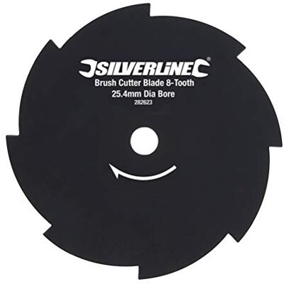 Silverline 282623 Lame 8 dents pour débroussailleuse - Publicité Silverline 282623 Lame 8 dents pour débroussailleuse - Publicité