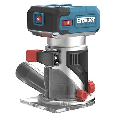 ERBAUER ERI1108PLN Défonceuse Sans Fil 18 V, Moteur Sans Charbon (Sans Batterie) - Publicité ERBAUER ERI1108PLN Défonceuse Sans Fil 18 V, Moteur Sans Charbon (Sans Batterie) - Publicité