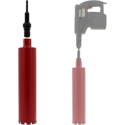 GT MARKET Foret diamant - 102mm, Adaptateur SDS-plus - Outil de forage - Publicité GT MARKET Foret diamant - 102mm, Adaptateur SDS-plus - Outil de forage - Publicité