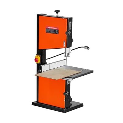 VEVOR Scie à Ruban Bois 373 W Scie à Ruban de Table Largeur de Coupe 254 mm Hauteur de Coupe 160 mm pour Travail Bois, Table Fonte 335x340 mm 2 Vitesses avec Éclairage de Travail 360° Guide d'Onglet - Publicité VEVOR Scie à Ruban Bois 373 W Scie à Ruban de Table Largeur de Coupe 254 mm Hauteur de Coupe 160 mm pour Travail Bois, Table Fonte 335x340 mm 2 Vitesses avec Éclairage de Travail 360° Guide d'Onglet - Publicité